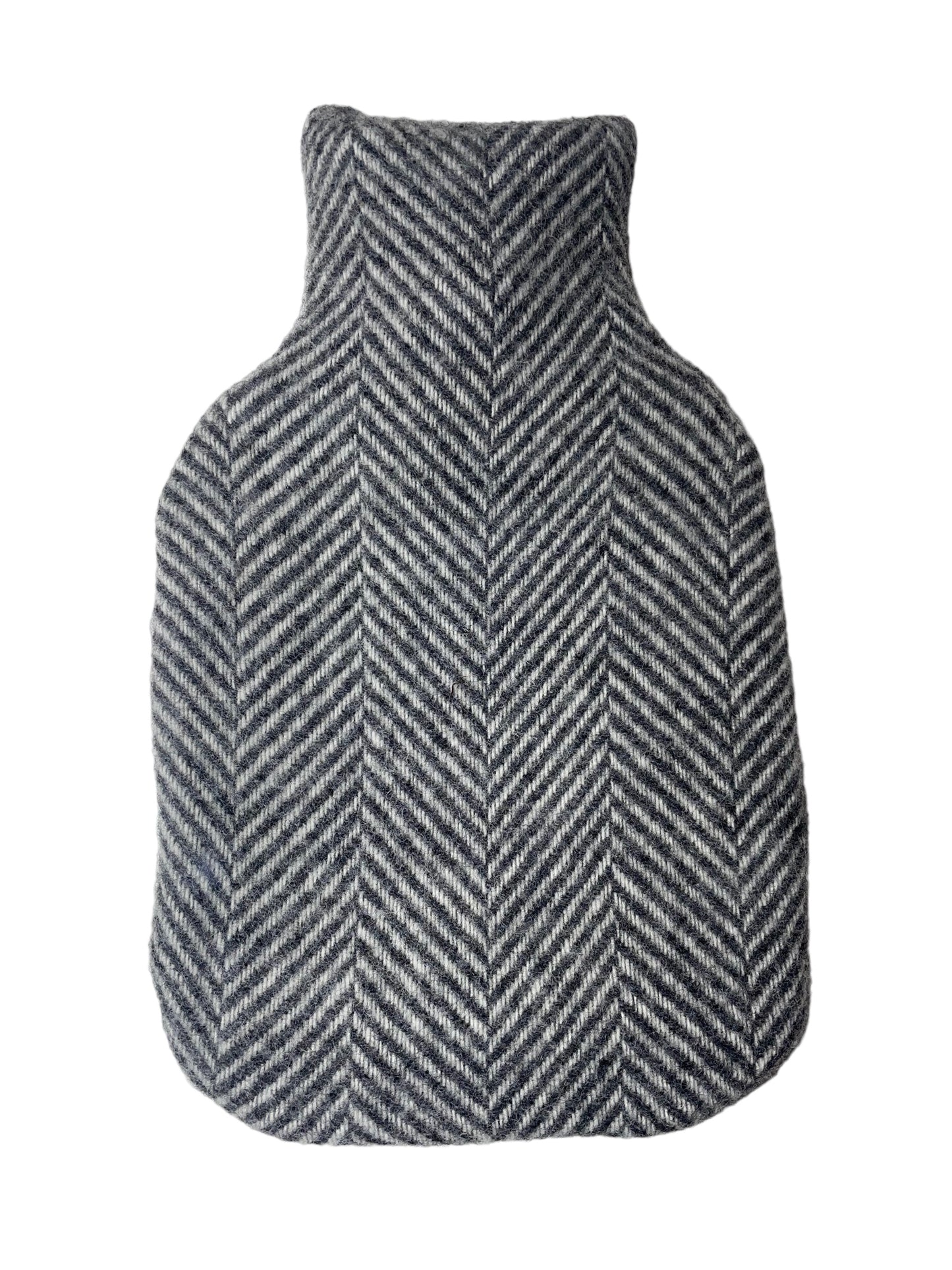 Grey Wool Hot Water Bottle